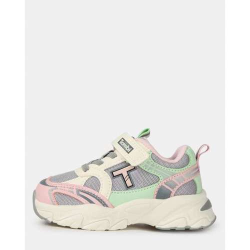 Полуботинки для девочек:Серый:23