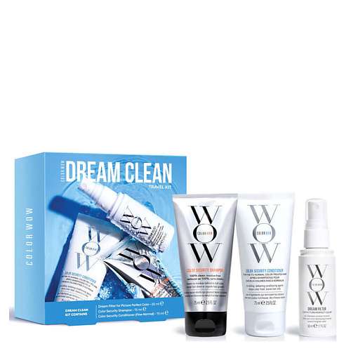 COLOR WOW Набор для ухода за волосами Dream Clean Travel Kit