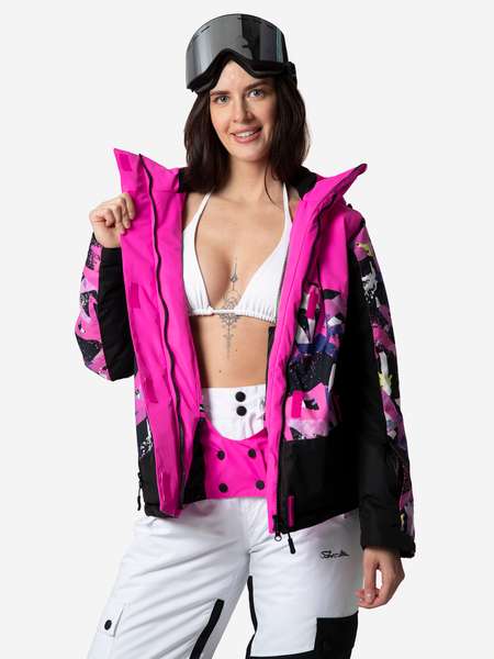 Куртка горнолыжная женская Saimaa, Розовый