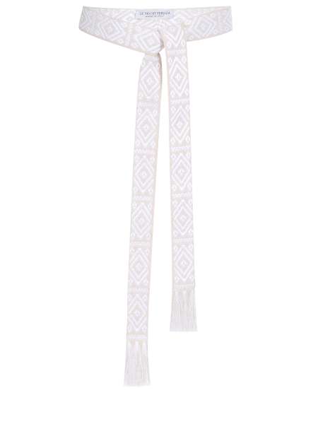 Пояс текстильный с узором, LE TRICOT PERUGIA, 78292/7214
