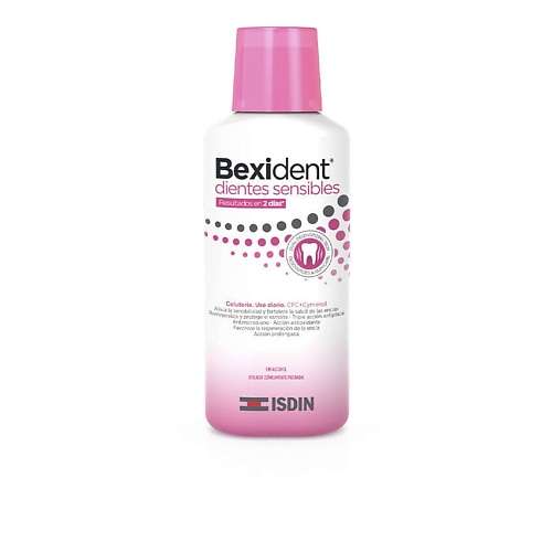 ISDIN Ополаскиватель для рта BEXIDENT DIENTES SENSIBLES colutorio