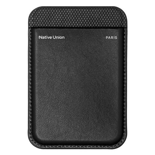 Кардхолдер Native Union (RE)Classic MagSafe, полиуретан, черный