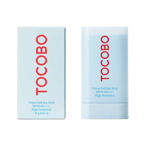 TOCOBO Стик для лица солнцезащитный с экстрактом хлопка SPF50+