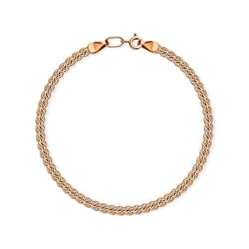 Золотой браслет облегченный