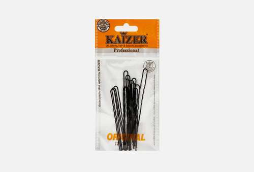 Металическая шпилька для волос | KAIZER | black 80 mm