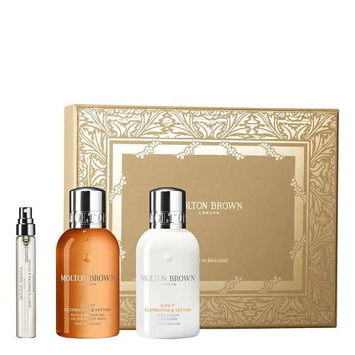 MOLTON BROWN Набор Sunlit Clementine & Vetiver Gift Set