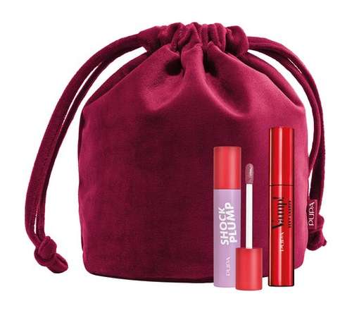 Pupa Vamp! Sexy Lashes + Shock Plump Soft Velvet Beauty Kit