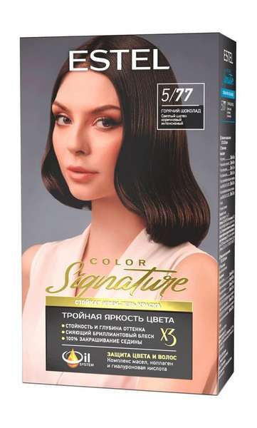 Estel Color Signature Стойкая крем-гель краска