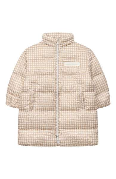 Детское: Утепленное пальто Emporio Armani