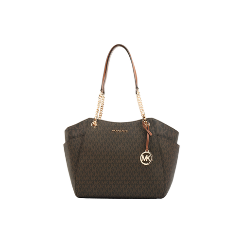 MICHAEL KORS Полиэстер Сумка через плечо Большая Женская Коричневая