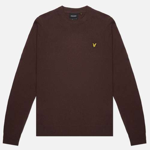 Мужской свитер Lyle & Scott Cotton Merino Crew Neck Regular Fit Jumper