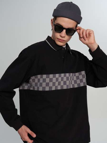 Лонгслив мужской Vans Medford Checkerboard LS