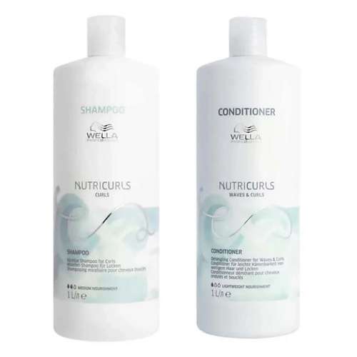 WELLA Набор Nutricurls Bundle XL: Шампунь + Кондиционер