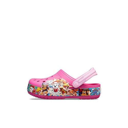 Сандалии Crocs Classic Clog персиково-красного цвета для детей