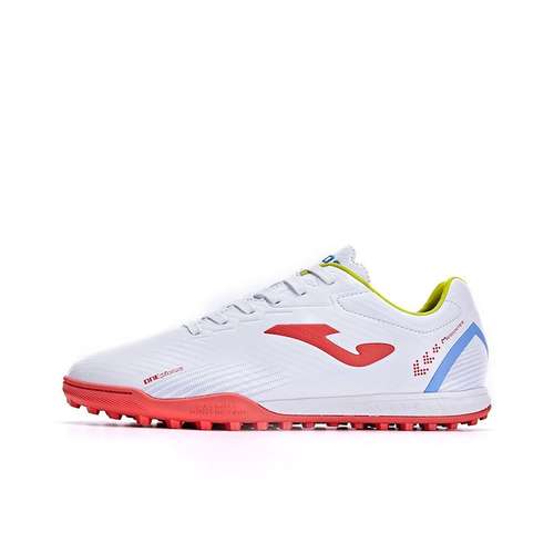 Joma TF Шипы Противоскользящие Устойчивые к истиранию Футбольные бутсы Мужские Белый Красный