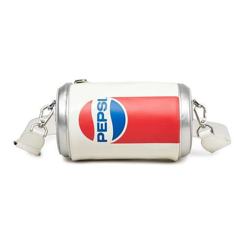 Pepsi Ткань Сумка через плечо Стандартная (Стандартная) Унисекс Белая