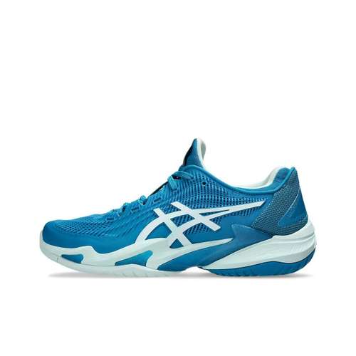 Asics Court FF 3 Устойчивые к истиранию низкие теннисные кроссовки женские синие зеленые