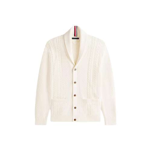 Tommy Hilfiger Айвори Мужской Трикотаж