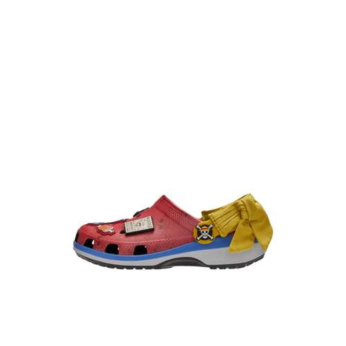 Crocs X ONE PIECE Kids Sabo Детские Красный Желтый Синий