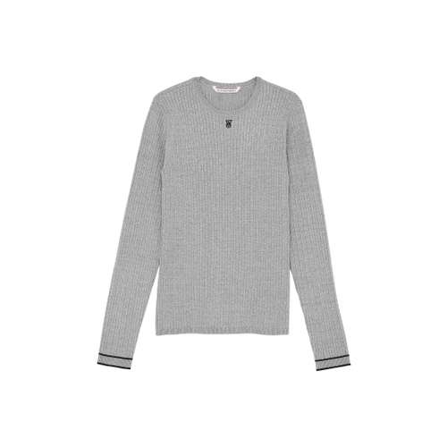 Victoria's Secret Luxe Cable KNIT Crewneck Вереск Серый Трикотаж Женский Вересковый Серый