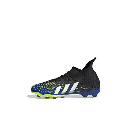 Adidas PREDATOR Противоскользящие MID Детские футбольные бутсы Черный Синий Зеленый Детский