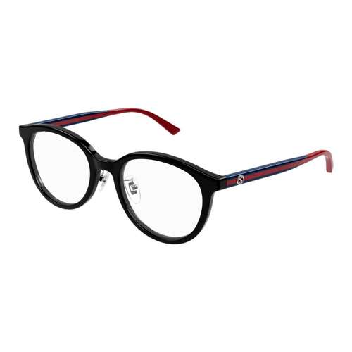 GUCCI 2025 Early Spring Collection Круглые Оправы для Очков Женские Черные