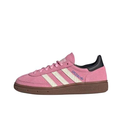 Adidas Originals HANDBALL SPEZIAL Кожа Низкие Кеды Детские Скейтбординг Розовые Унисекс