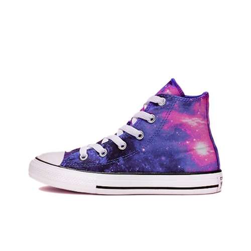 Converse Chuck TAYLOR All Star Износостойкие Высокие Кеды для Подростков Фиолетовые