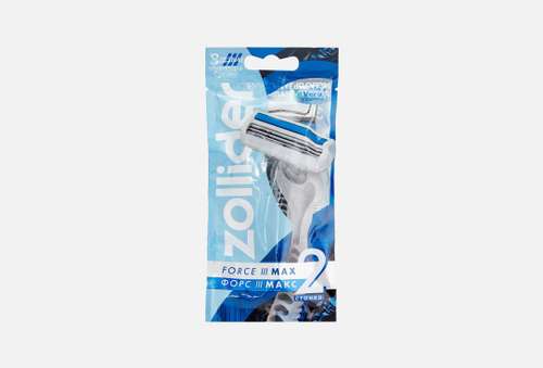 Одноразовые бритвенные станки | Zollider | Force 3 MAX