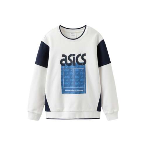 Asics Худи-ханьфу Спортивная одежда для подростков Естественный белый