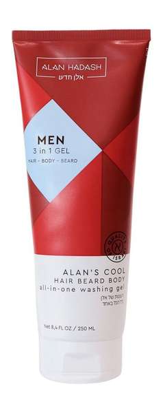 Alan Hadash Men Alan's Cool All-in-One Washing Gel