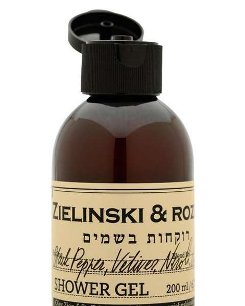 Zielinski & Rozen Black Pepper, Vetiver, Neroli, Amber Shower Gel