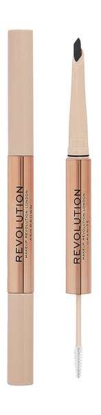 Revolution Makeup Fluffy Brow Duo 2-in-1 Blade Pencil & Clear Brow Gel