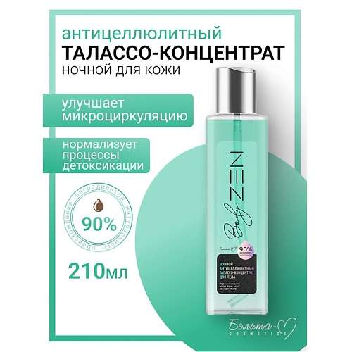 БЕЛИТА-М Талассо-концентрат для тела антицеллюлитный ночной BodyZEN