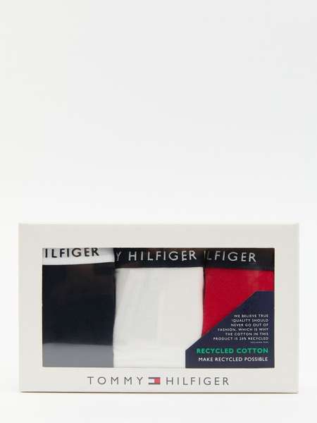 Женские трусы 3 шт. TOMMY HILFIGER (хлопок) 3P BIKINI