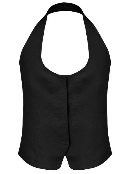 Жилет изо льна и вискозы Yuness, FASHION REBELS, FR24SS1VS100W350BL