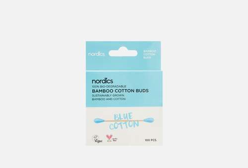 Бамбуковые ватные палочки | nordics | blue