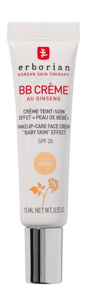 Erborian BB Cream Au Ginseng Makeup-Care Face Cream SPF 20 Travel Size