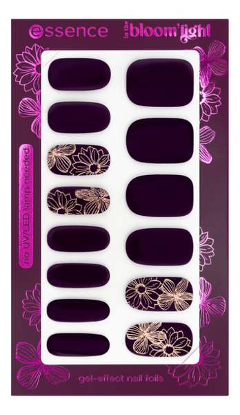 Наклейки для ногтей In The Bloom'light Gel-Effect Nail Foils