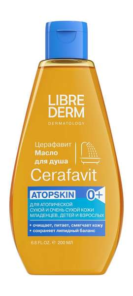 Librederm Cerafavit Atopskin Масло для душа 0+