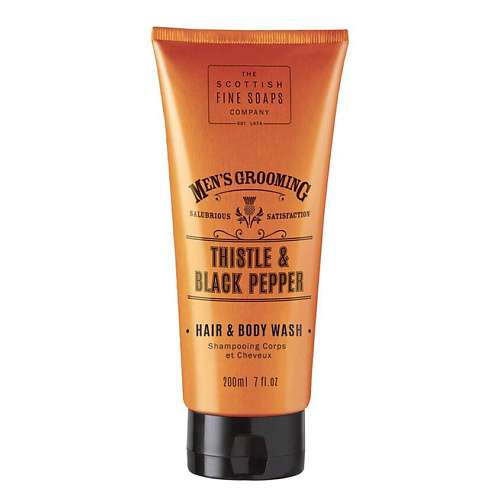SCOTTISH FINE SOAPS Шампунь-гель для душа Men's Grooming Thistle & Black Pepper