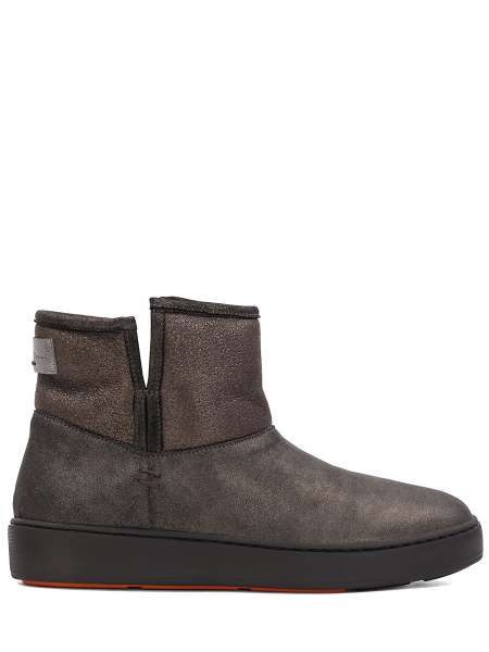 Угги замшевые на меху, SANTONI, WBCE60452NA6HGDLG62