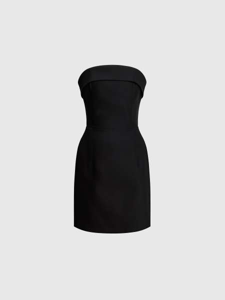 Платье Audrey из шерсти и шелка 12 STOREEZ