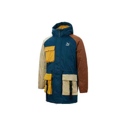 PUMA Пуховик Зимний Мужской Многоцветный