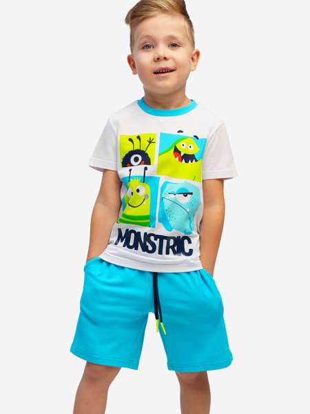 Комплект Playtoday для мальчика: футболка, шорты