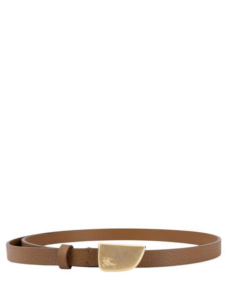 Ремень кожаный, BURBERRY, 8093387/Marrone