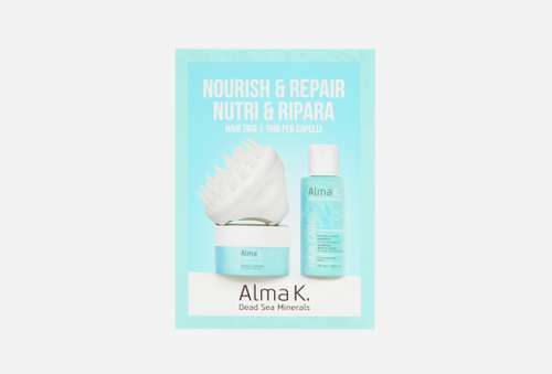 Подарочный набор для ухода за волосами | Alma K. | NOURISH & REPAIR