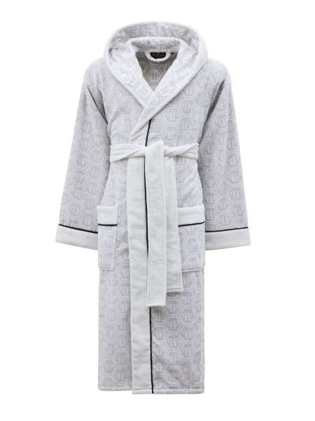 Халат хлопковый, PHILIPP PLEIN, AAEA-UAG0082-PTE003N_01