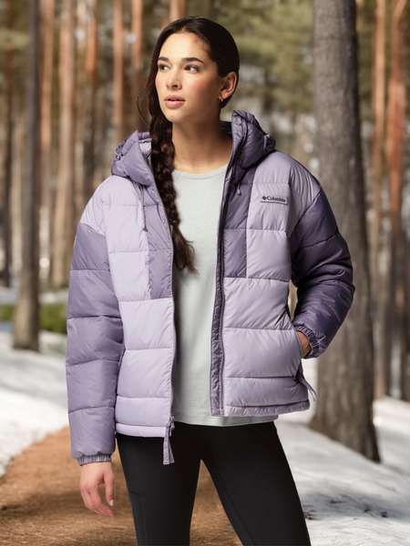 Куртка утепленная женская Columbia Pike Lake III Hooded Jacket, Розовый