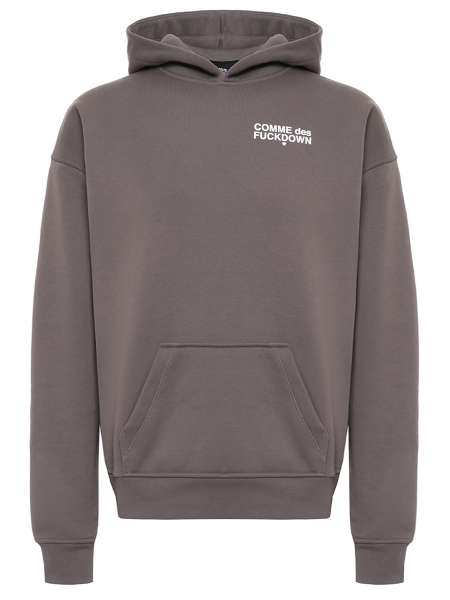 Худи хлопковое, COMME DES FUCKDOWN, CFABM01809 FANGO